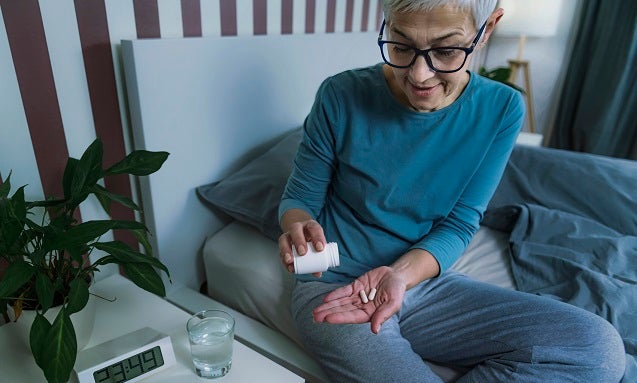 Patient organizing medication